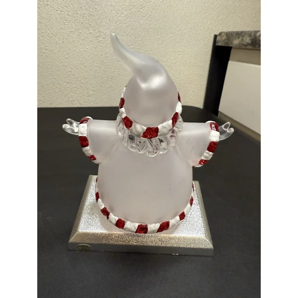 Glass Santa Stocking Hanger
